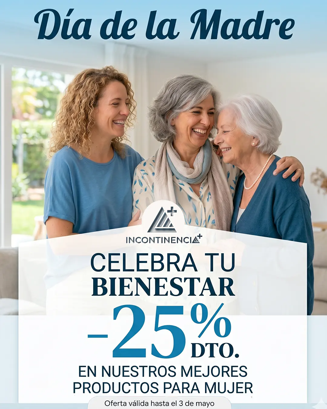 Incontinencia PLUS con tecnología avanzada en España